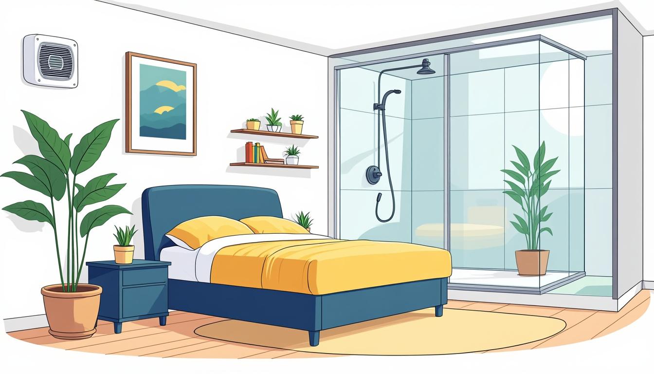 découvrez des astuces ingénieuses et des solutions pratiques pour aménager une douche dans la chambre et optimiser votre espace de manière fonctionnelle et esthétique.