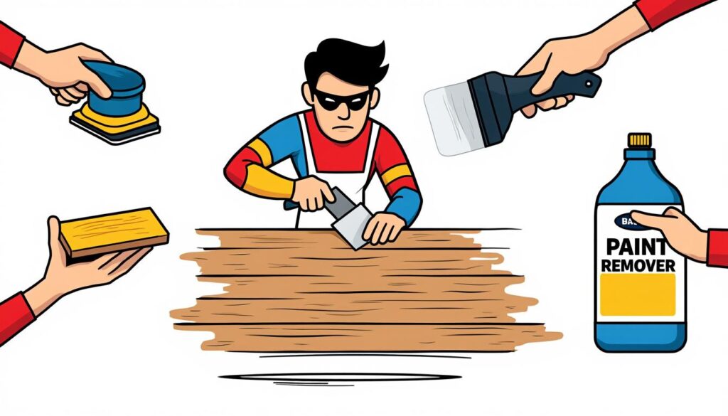 découvrez des techniques efficaces pour retirer la peinture sur du bois tout en préservant l'intégrité de la surface. apprenez à restaurer votre bois en douceur et sans dommage.