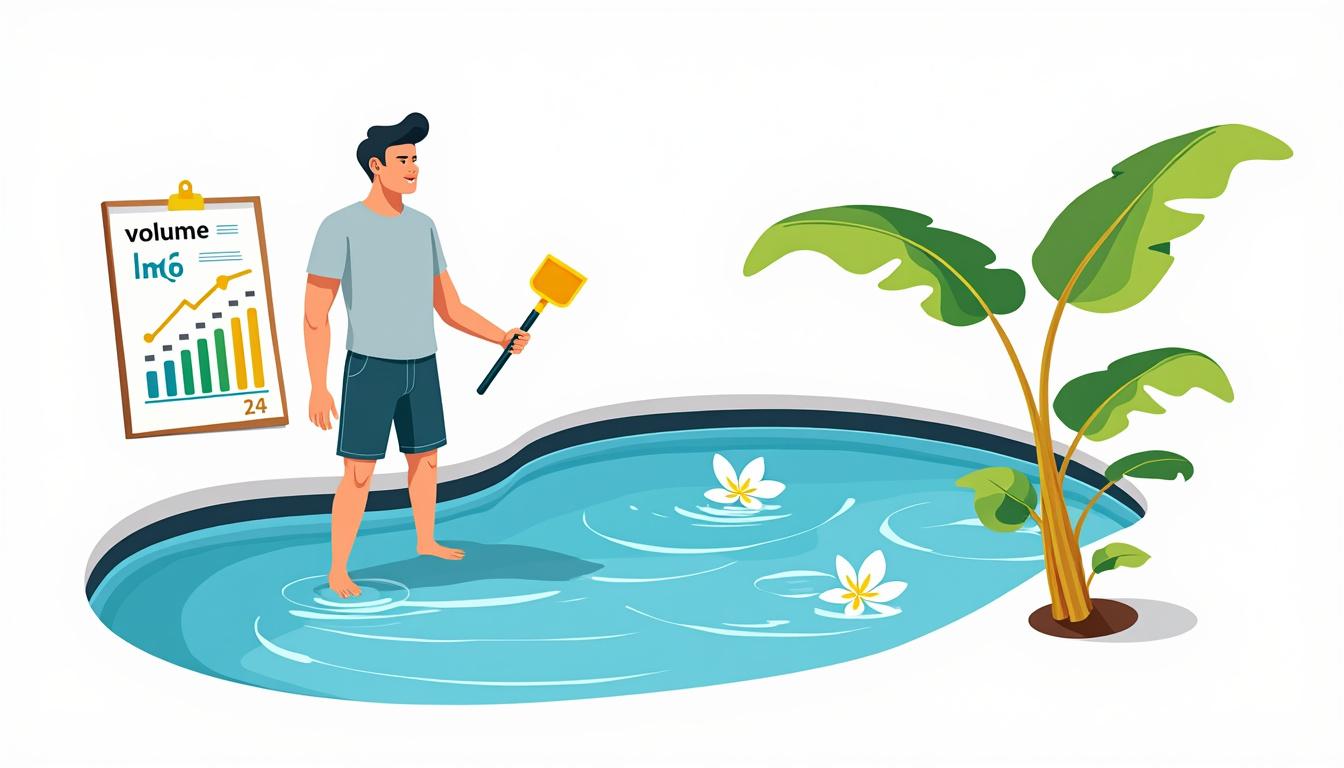 découvrez comment calculer le dosage idéal de chlore choc pour votre piscine grâce à ce guide précis, et assurez une eau propre et saine pour chaque mètre cube.