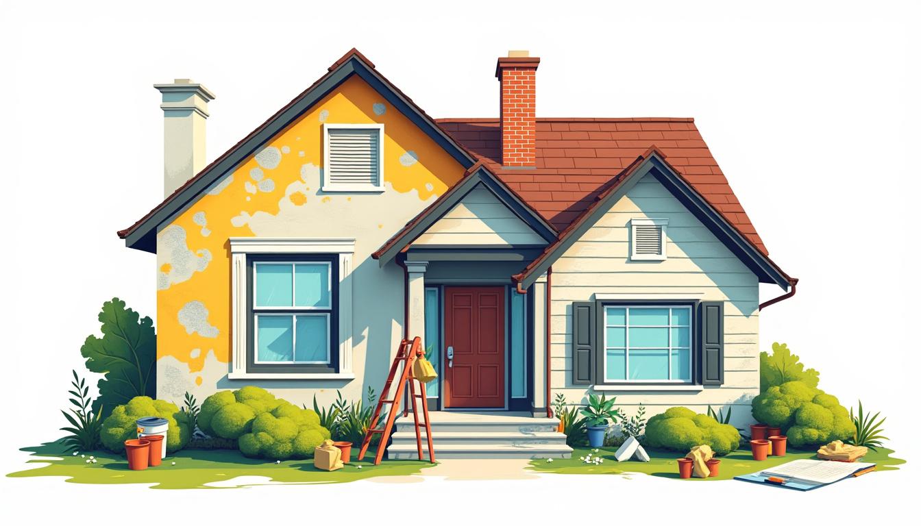 Peindre une Façade : Guide Complet pour une Préparation Parfaite, des Techniques Efficaces et les Meilleurs Produits 2 découvrez notre guide complet pour peindre une façade : préparez-la parfaitement, maîtrisez les techniques efficaces et choisissez les meilleurs produits pour un résultat durable et esthétique.