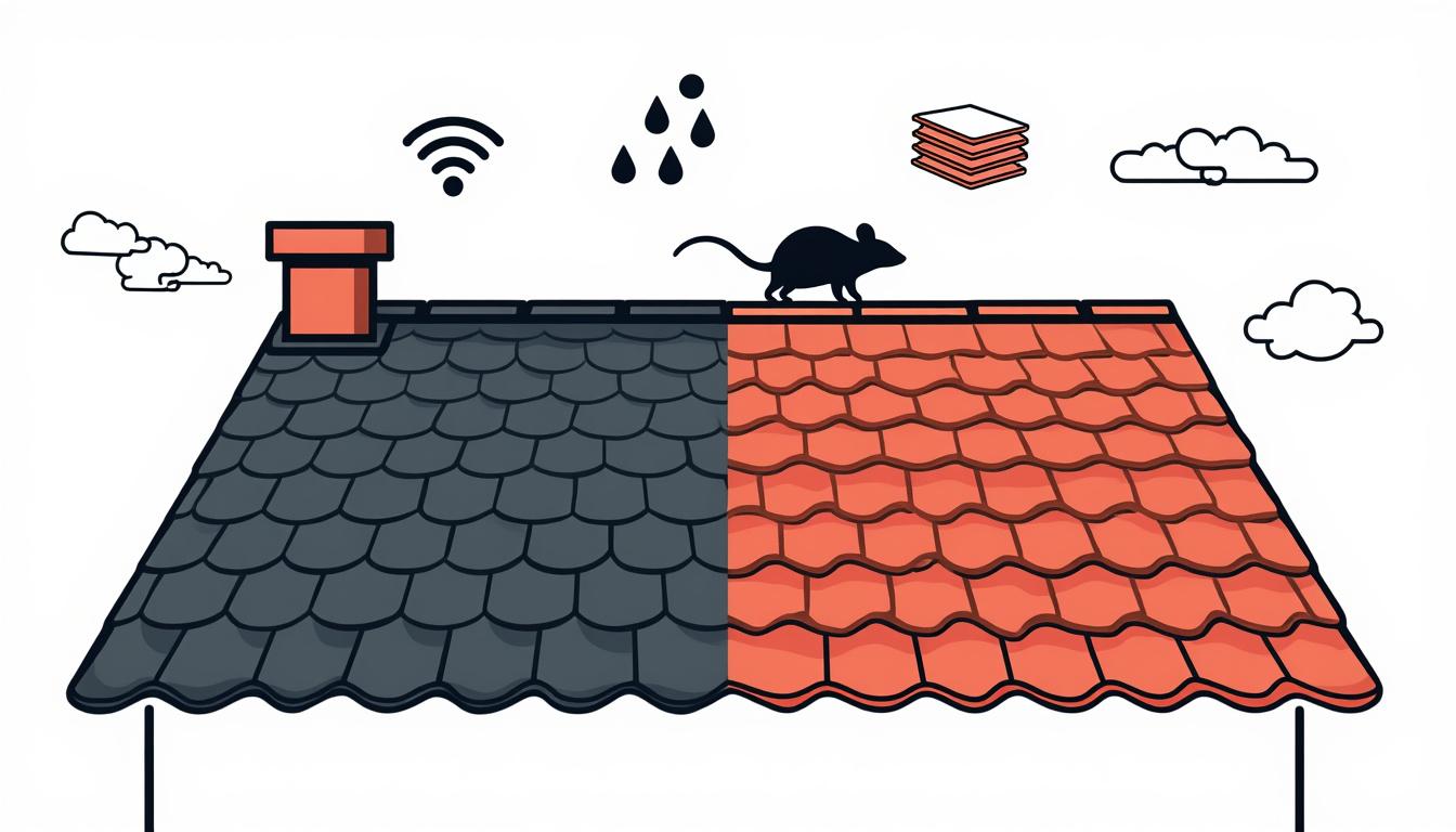 découvrez quel matériau de toiture choisir entre l'ardoise et la tuile pour votre maison : avantages, inconvénients et conseils pour un toit durable et esthétique.