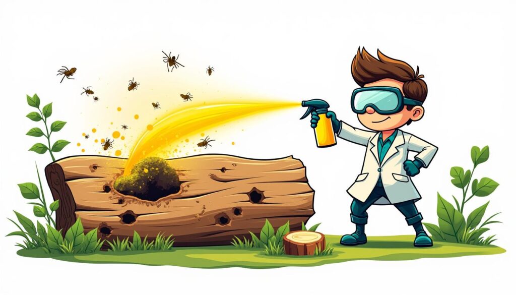 découvrez comment utiliser l'acide oxalique pour traiter efficacement le bois attaqué par des champignons ou des insectes et prévenir la progression des dégâts.