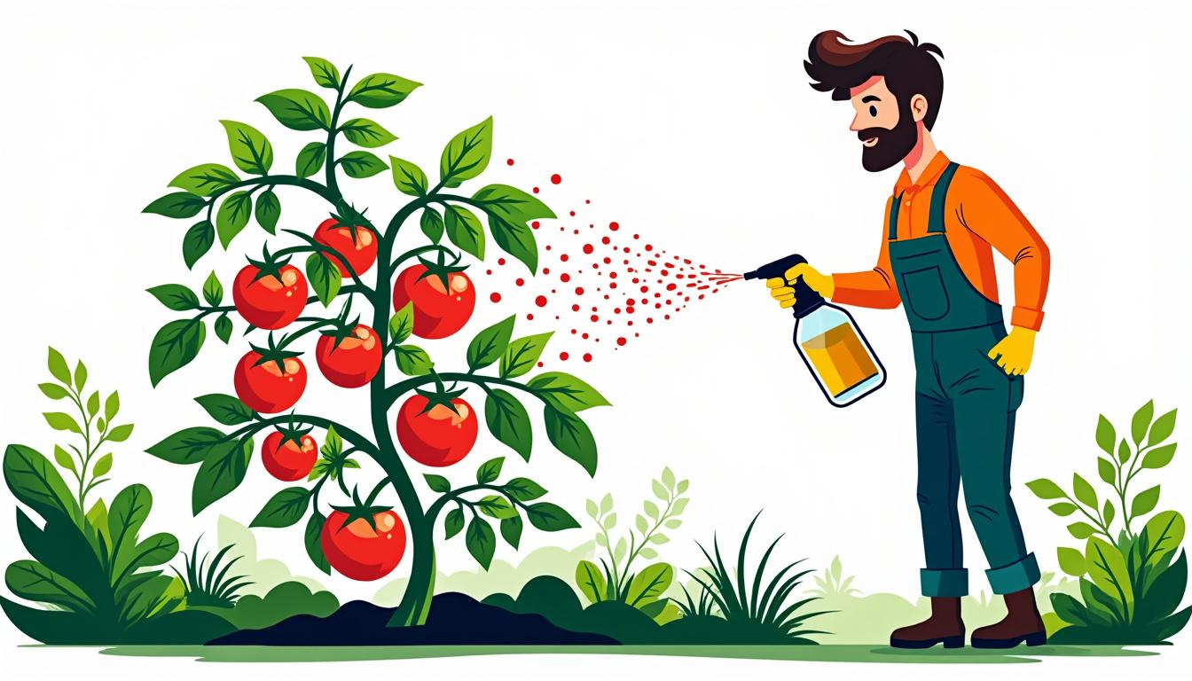 découvrez comment utiliser la bouillie bordelaise pour protéger vos plants de tomates contre les maladies et les ravageurs du potager grâce à un traitement préventif efficace.