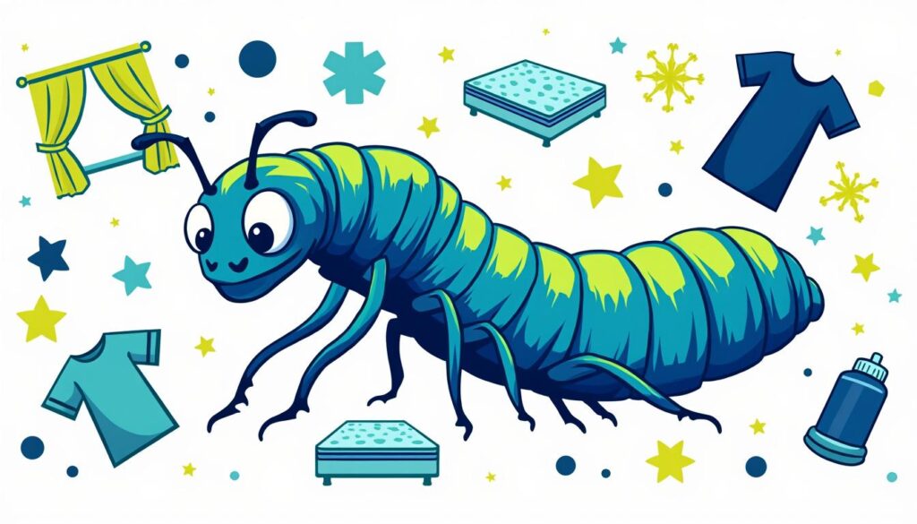 découvrez comment identifier et contrôler la larve d'anthrène dans vos matelas en inspectant les textiles prioritaires pour stopper leur propagation efficacement.