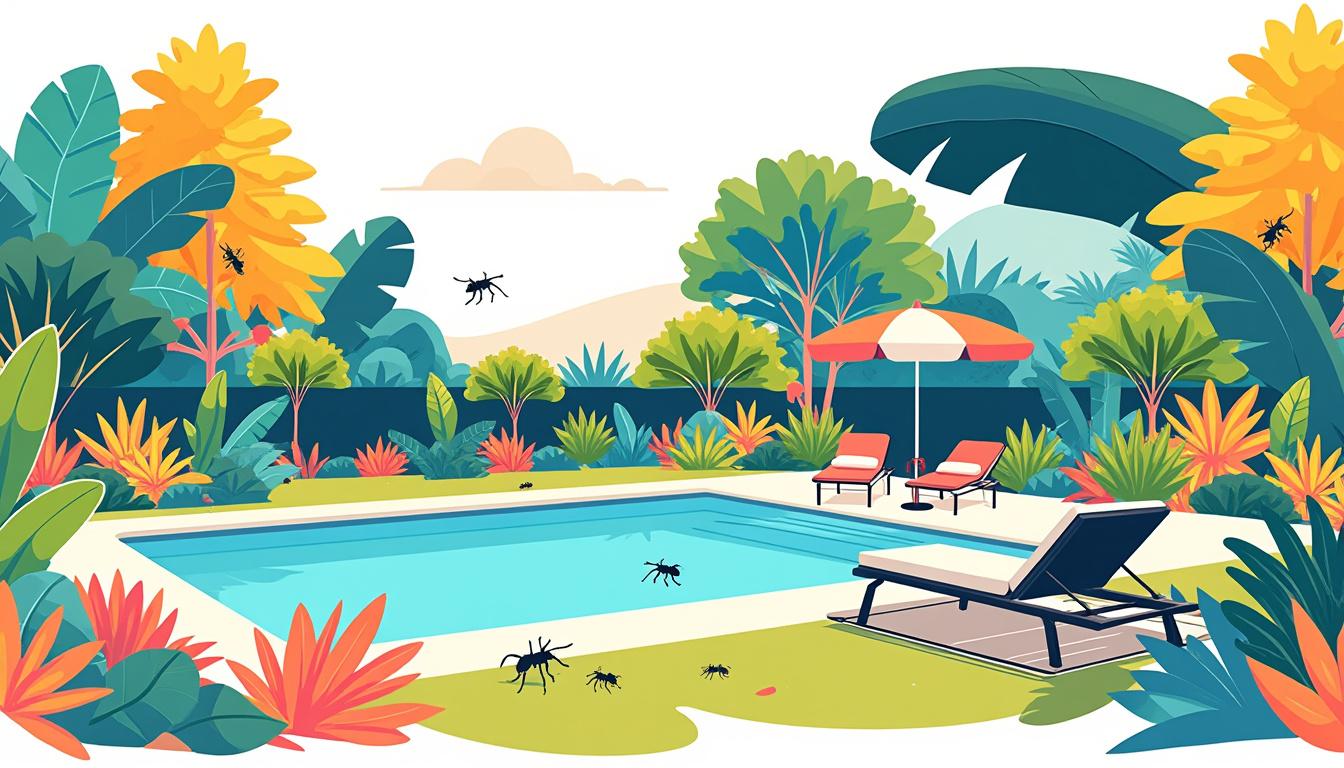 découvrez le prix complet d'une piscine desjoyaux 10x5, incluant le budget nécessaire et les conseils pour gérer les risques d'insectes et nuisibles autour de votre bassin.