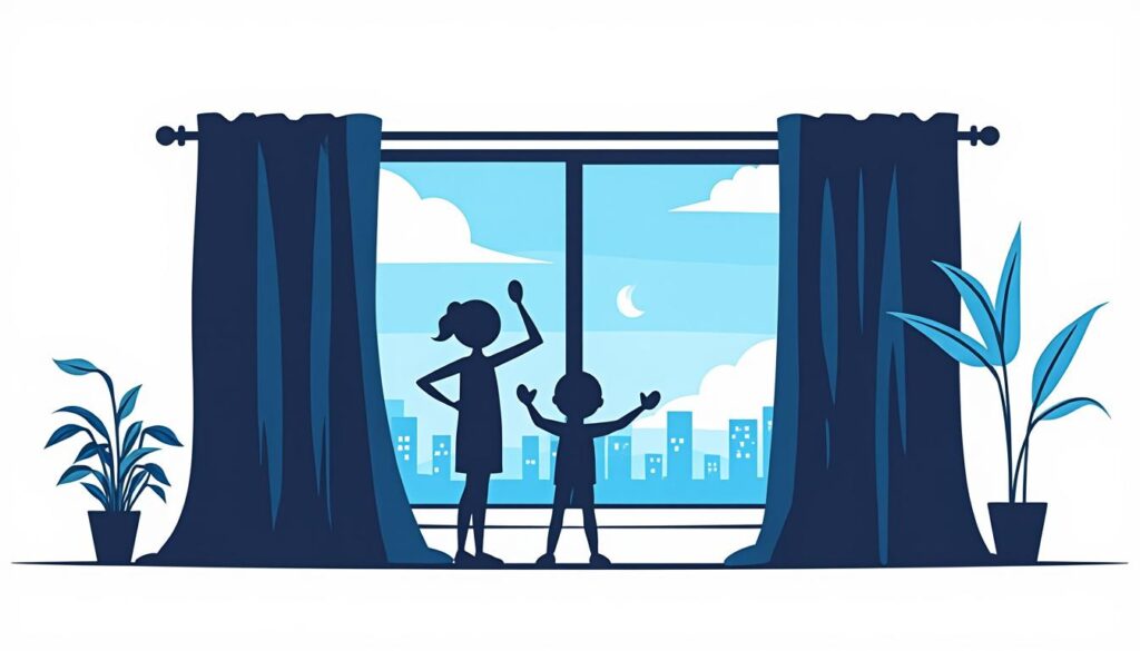 découvrez nos rideaux occultants pour chambre, conçus pour assurer une obscurité totale et des nuits paisibles. profitez d'un sommeil réparateur grâce à une chambre parfaitement sombre.