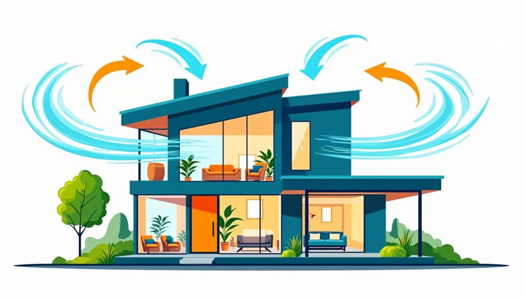 découvrez comment la ventilation naturelle peut améliorer la qualité de l'air de votre maison, offrant un confort optimal sans utiliser de système de vmc.