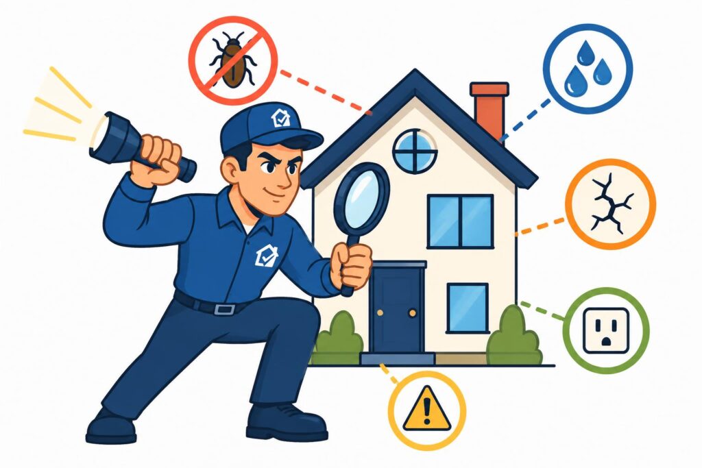 locservice vous guide pour inspecter un bien avant location en vérifiant la présence de nuisibles, l'humidité et les points de vigilance essentiels pour louer en toute sérénité.