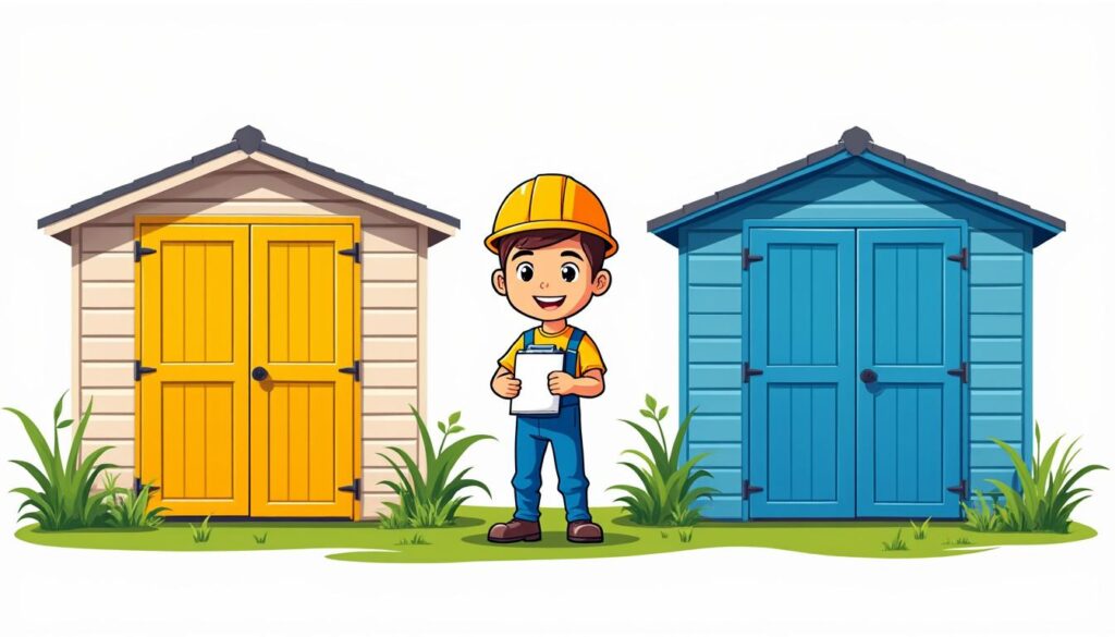 découvrez les règles d'urbanisme pour installer deux abris de jardin de 5m² et apprenez comment prévenir l'installation de nids de rongeurs sous ces structures.