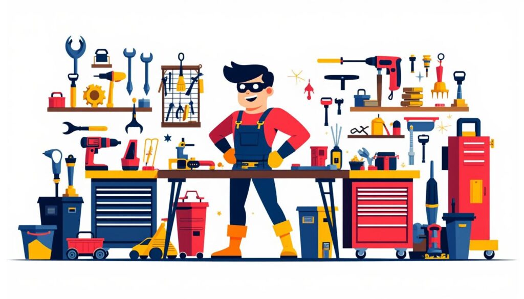 découvrez comment transformer votre garage en un atelier fonctionnel grâce à nos conseils d'aménagement pratiques et notre sélection d'outils indispensables pour optimiser votre espace de travail.