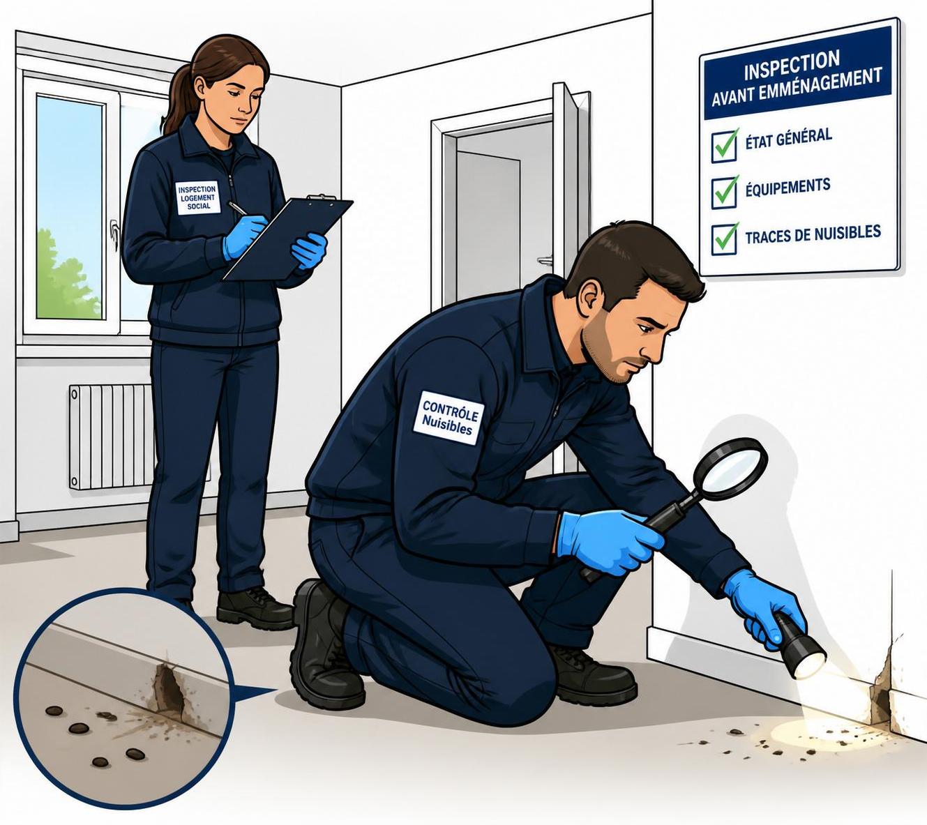 Avis favorable commission attribution logement : inspecter son futur logement social pour détecter tout problème de nuisibles 2 découvrez comment réussir l'avis favorable de la commission d'attribution de logement social en inspectant soigneusement votre futur logement pour détecter et éviter tout problème de nuisibles.