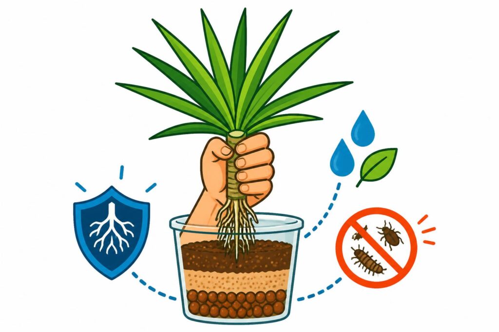 découvrez comment bouturer un yucca avec un substrat sain et quelles précautions prendre pour éviter les parasites racinaires lors de la multiplication de votre plante.