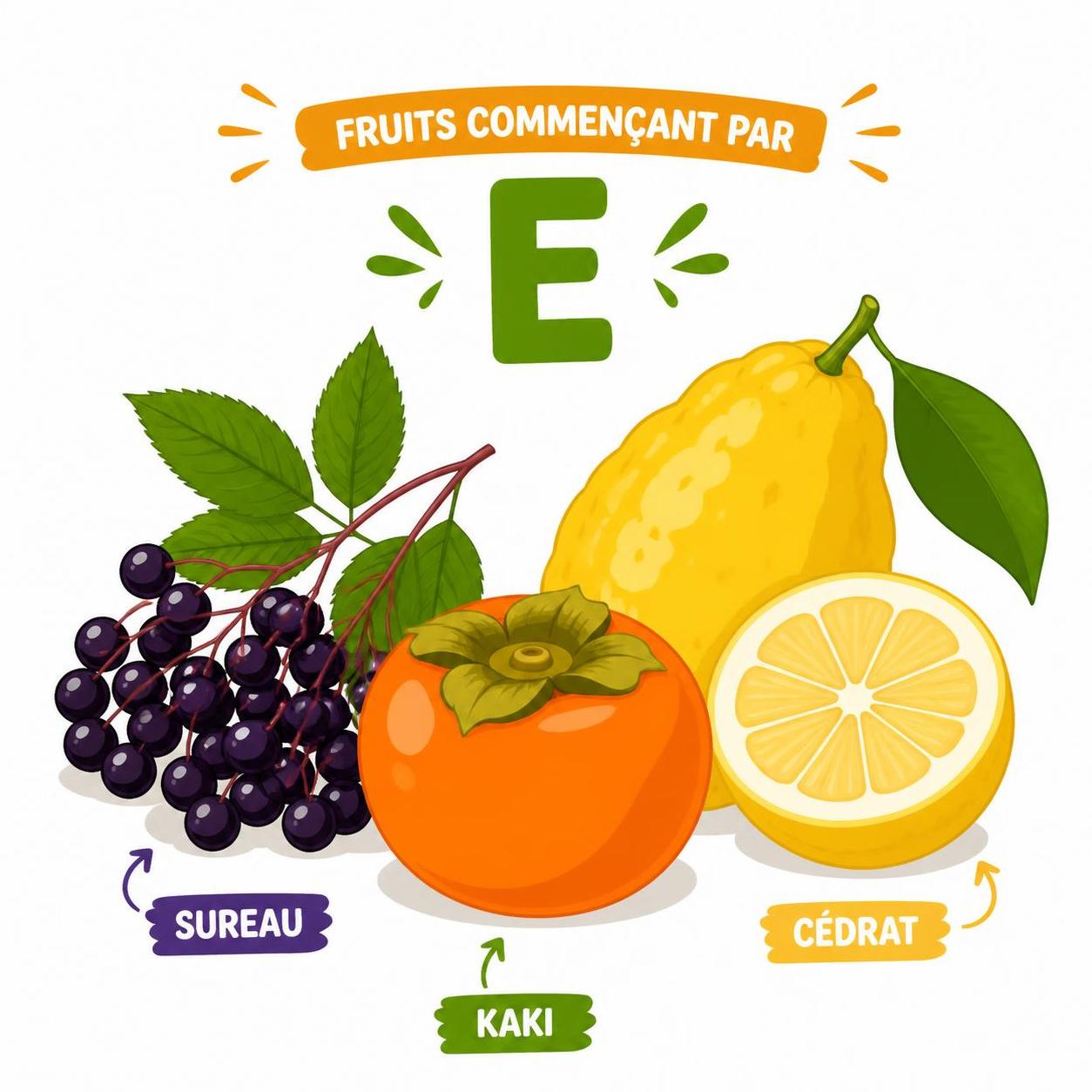 découvrez une liste complète de fruits commençant par la lettre e, idéale pour les mots croisés et enrichir votre culture générale.