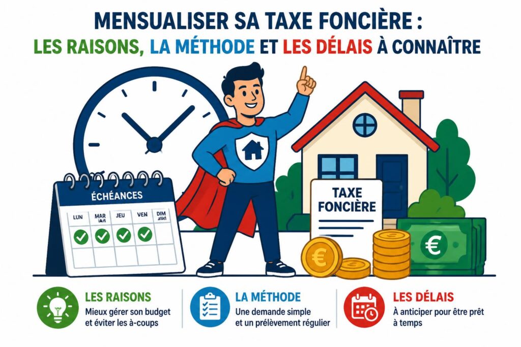 découvrez pourquoi et comment mensualiser votre taxe foncière, avec les étapes à suivre et les délais essentiels à respecter pour mieux gérer vos paiements.