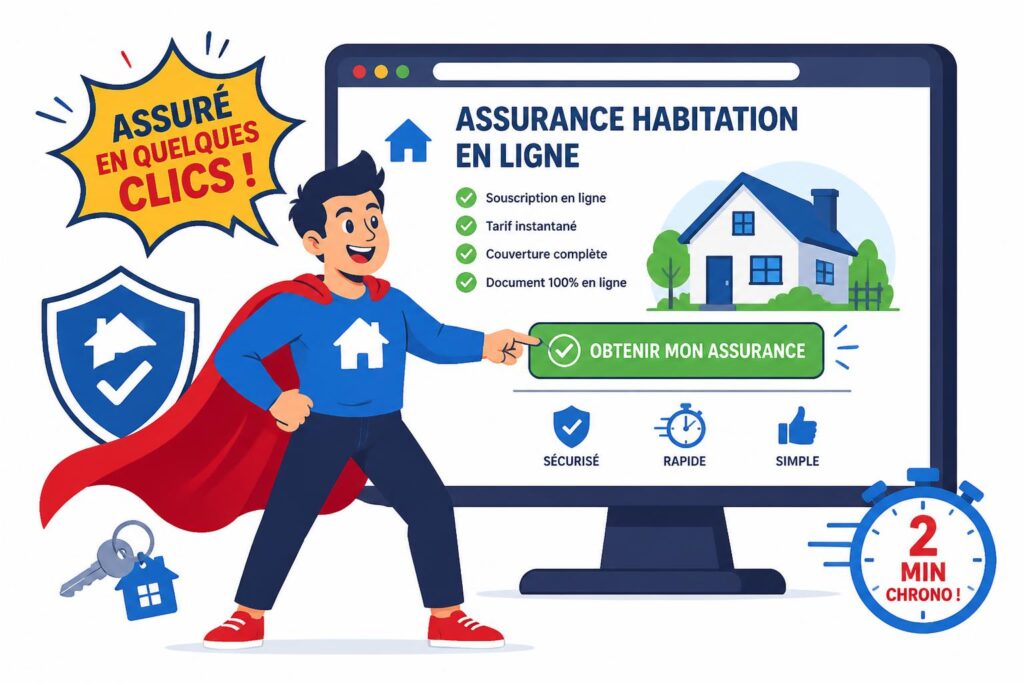 souscrivez rapidement et facilement votre assurance habitation en ligne. obtenez une couverture immédiate en quelques clics, sans paperasse ni attente.