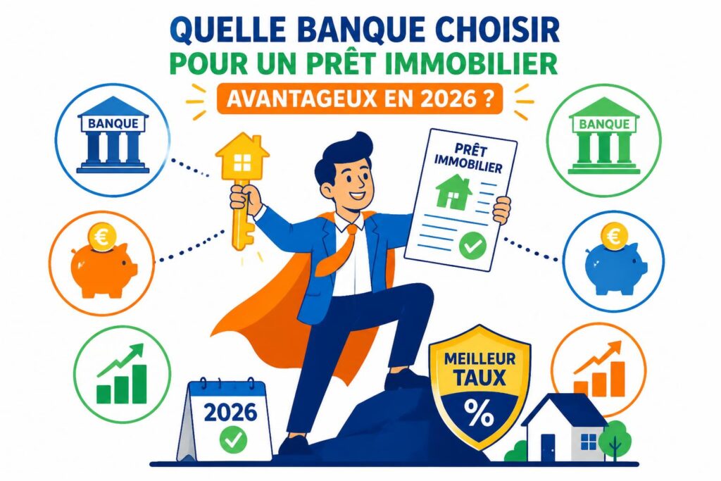découvrez comment choisir la banque idéale pour un prêt immobilier avantageux en 2026, avec conseils et comparatifs pour optimiser vos taux et conditions.