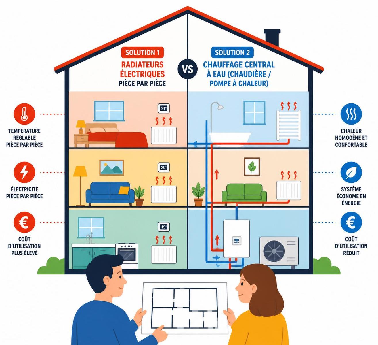 découvrez les avantages et inconvénients du radiateur électrique et du chauffage central pour choisir la solution idéale qui réchauffera efficacement votre intérieur tout en optimisant votre confort et vos dépenses énergétiques.