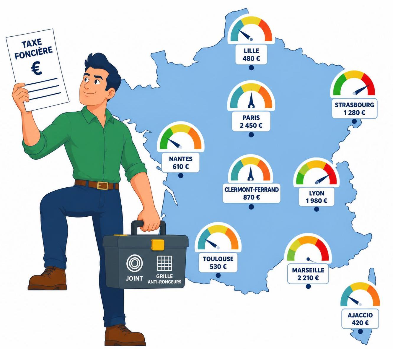 Taxe foncière 2026 : découvrez les communes où elle est la plus élevée 2 découvrez en 2026 quelles communes affichent les taxes foncières les plus élevées et préparez votre budget immobilier grâce à notre analyse détaillée.