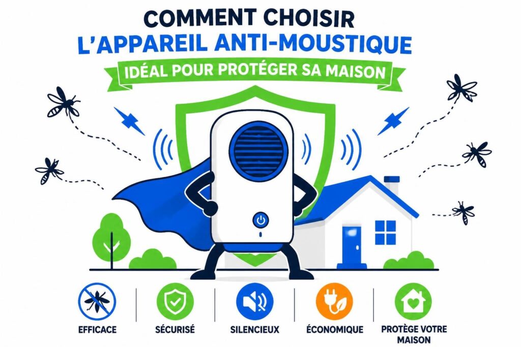 découvrez comment choisir l'appareil anti-moustique idéal pour protéger efficacement votre maison contre les moustiques et assurer un environnement sain et confortable.