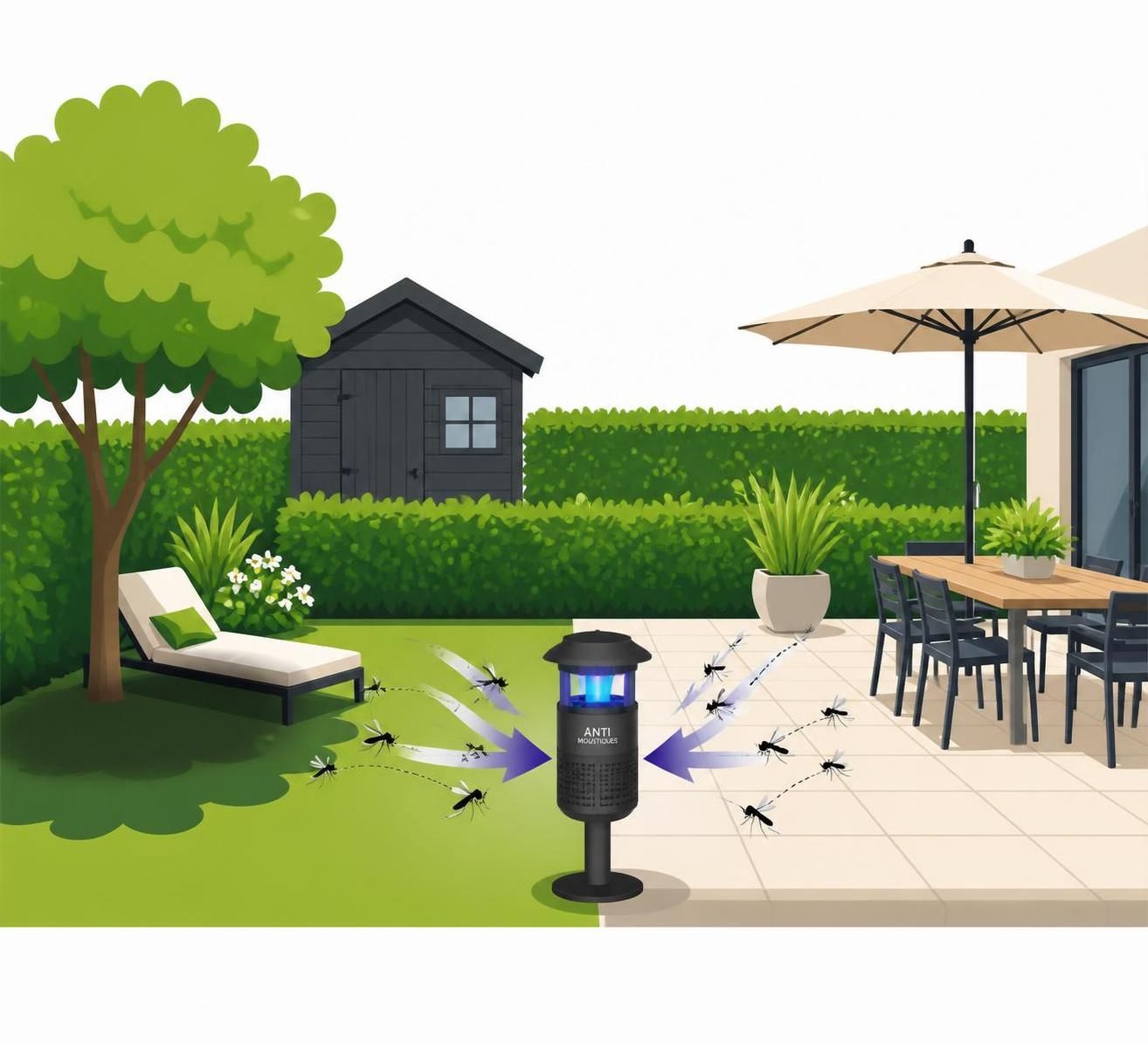 découvrez notre guide pratique pour choisir la meilleure machine anti-moustiques adaptée à votre jardin et profitez pleinement des beaux jours sans nuisibles.