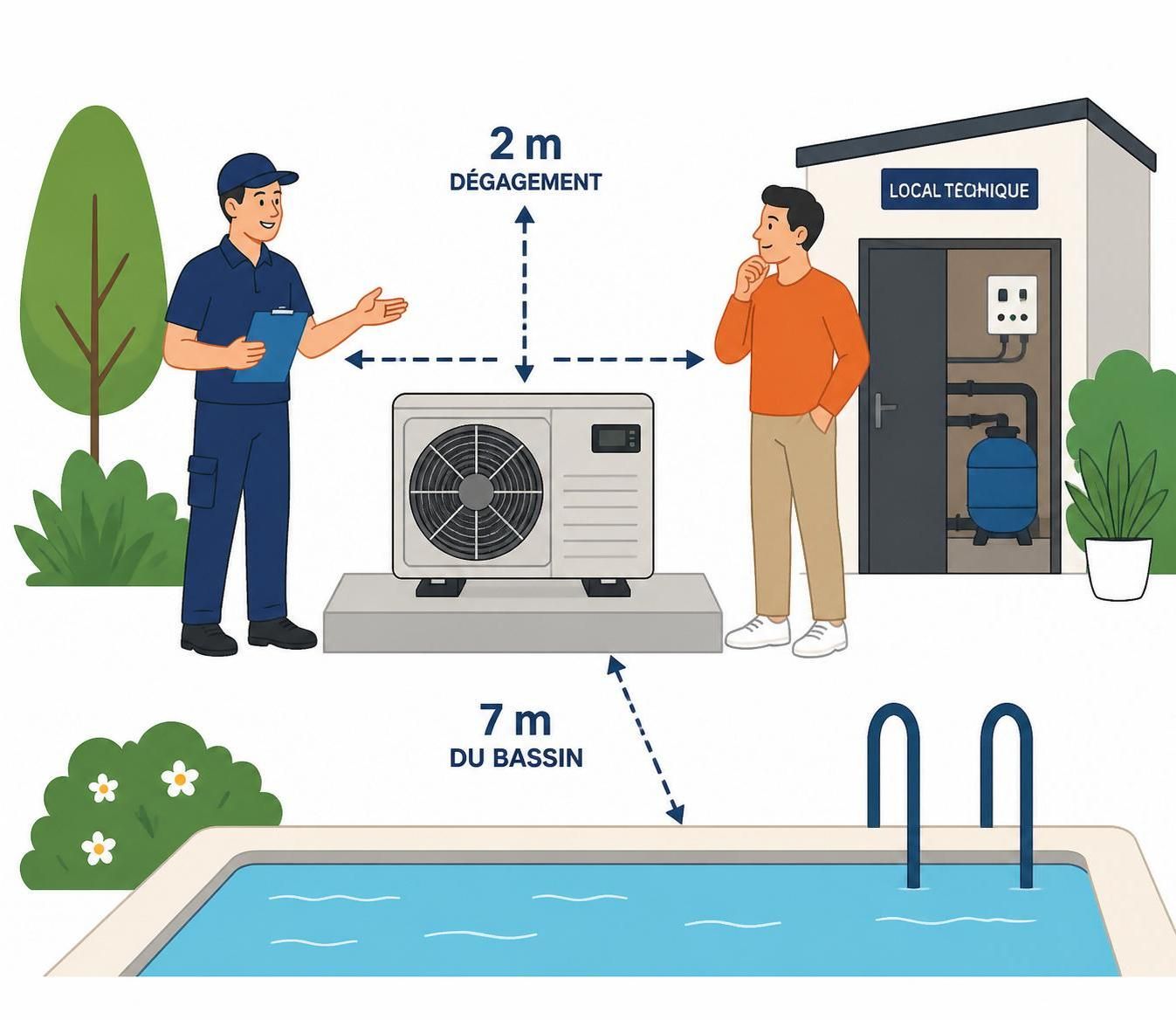 Installer une pompe à chaleur pour piscine : les étapes essentielles à anticiper 2 découvrez les étapes essentielles pour installer une pompe à chaleur pour piscine, optimisez le confort de baignade tout en maîtrisant votre consommation énergétique.