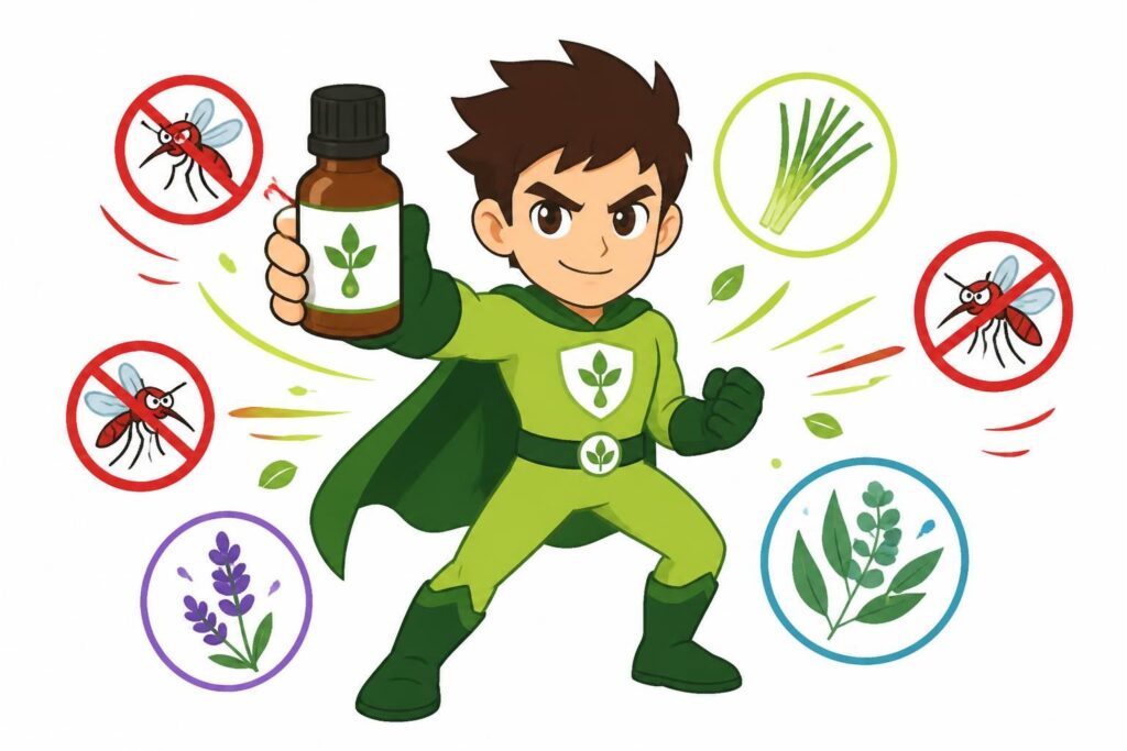 découvrez quelles huiles essentielles utiliser pour repousser efficacement les moustiques et apprenez les méthodes d'application pour une protection naturelle optimale.