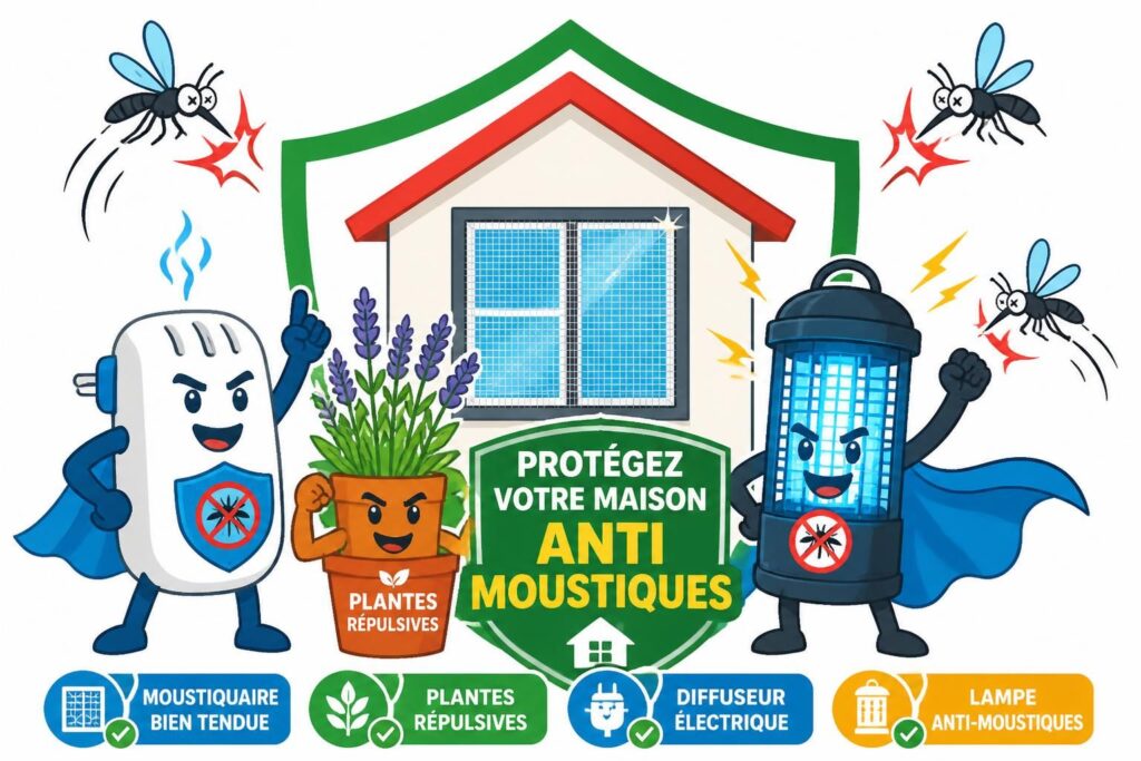 découvrez les solutions anti-moustiques les plus efficaces pour protéger votre maison et profiter d'un intérieur sans nuisibles tout au long de l'année.