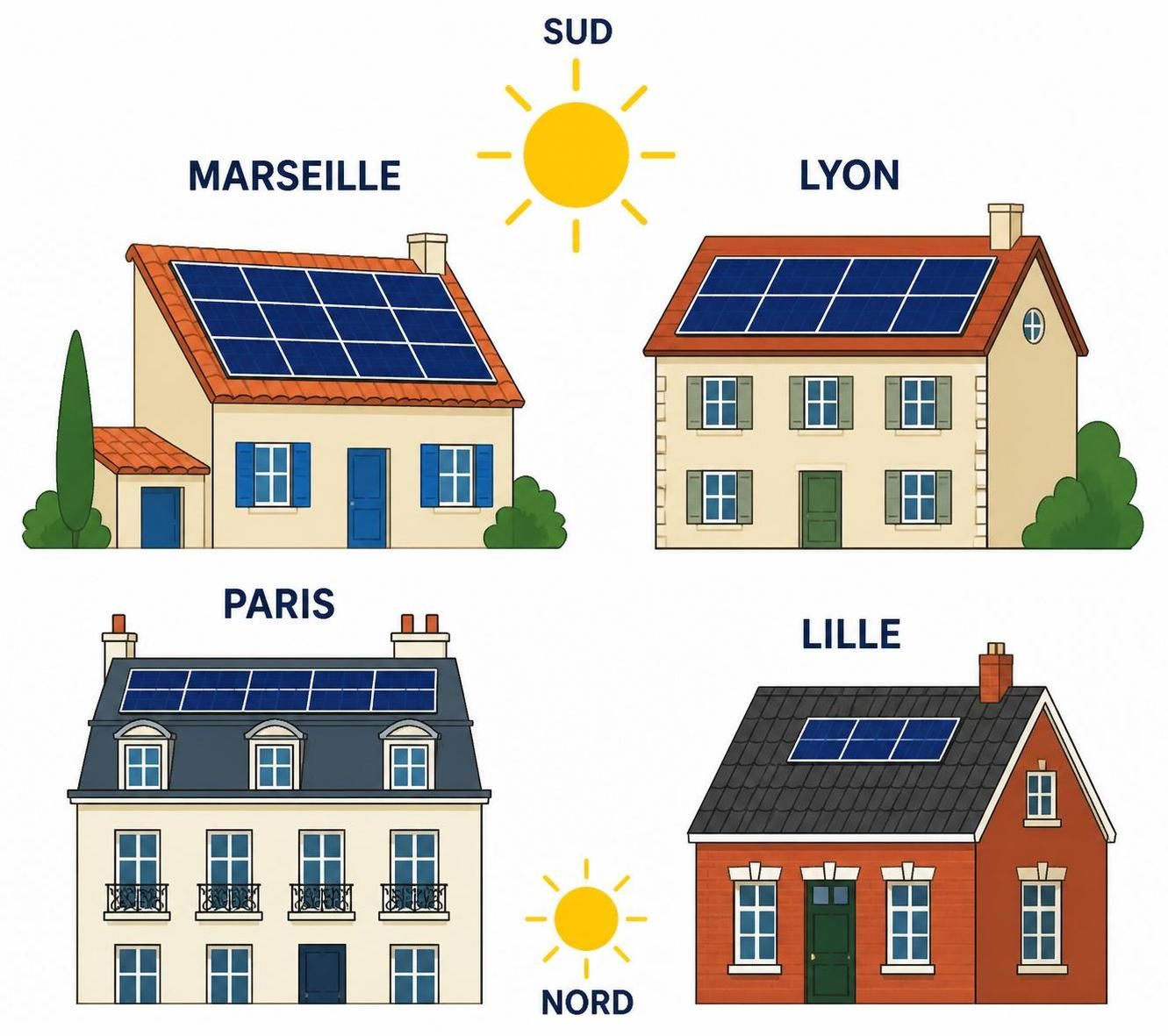 Comment choisir l'inclinaison parfaite de vos panneaux solaires selon votre région 2 découvrez comment déterminer l'inclinaison idéale de vos panneaux solaires en fonction de votre région pour maximiser leur efficacité et optimiser la production d'énergie.