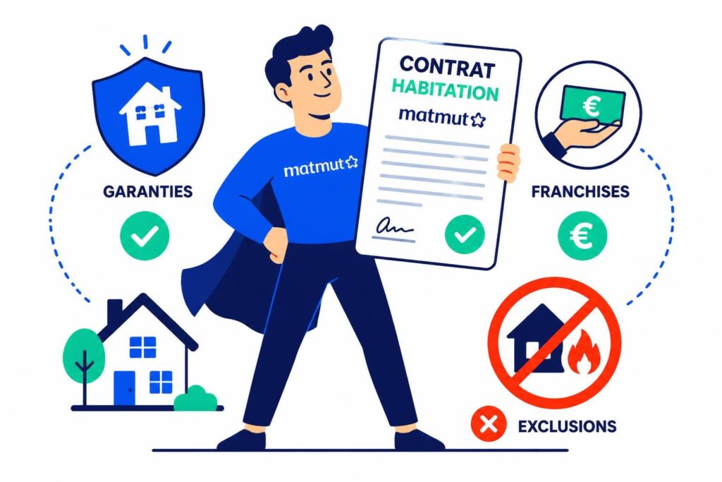 découvrez en détail les garanties, franchises et exclusions de votre contrat habitation matmut pour mieux comprendre votre couverture et être bien assuré.