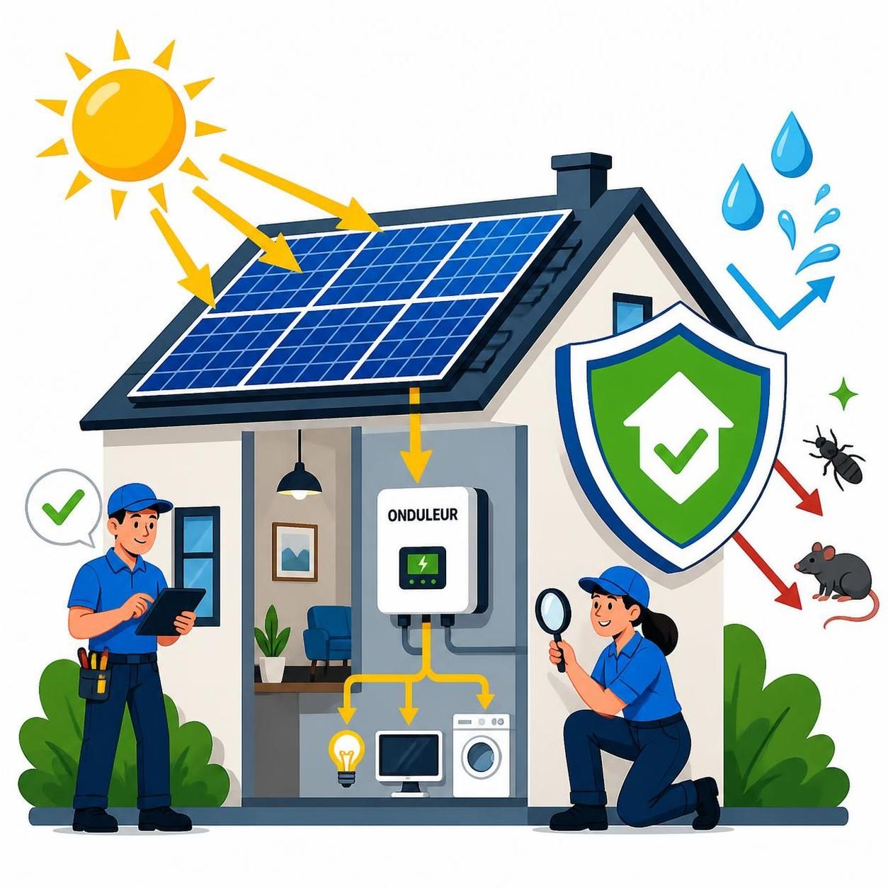 Le fonctionnement des panneaux solaires expliqué de manière simple et claire 2 découvrez le fonctionnement des panneaux solaires expliqué simplement et clairement, pour comprendre comment ils transforment l'énergie solaire en électricité propre et renouvelable.