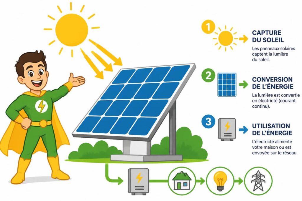 découvrez le fonctionnement des panneaux solaires expliqué de manière simple et claire pour mieux comprendre cette technologie écologique et économique.