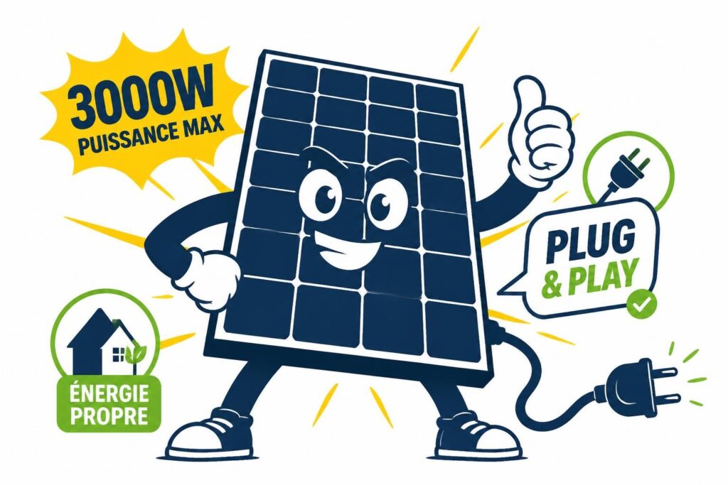 découvrez le panneau solaire plug and play 3000w, la solution idéale pour une énergie autonome facile à installer soi-même, sans intervention d'un professionnel.