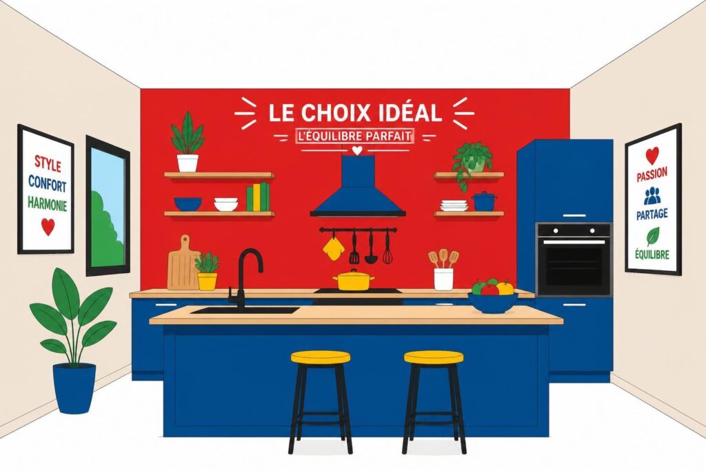 découvrez comment choisir le mur parfait à peindre dans votre cuisine pour créer un équilibre harmonieux et sublimer votre décoration intérieure.