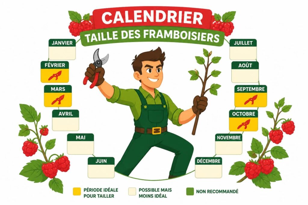 découvrez le calendrier idéal pour tailler vos framboisiers au bon moment, afin d'optimiser la croissance et garantir une récolte abondante sans compromettre la qualité des fruits.