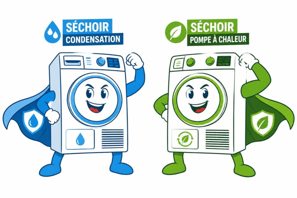 découvrez quel séchoir à linge est le plus économique : condensation ou pompe à chaleur. comparez les avantages, la consommation d'énergie et faites le meilleur choix pour votre foyer.