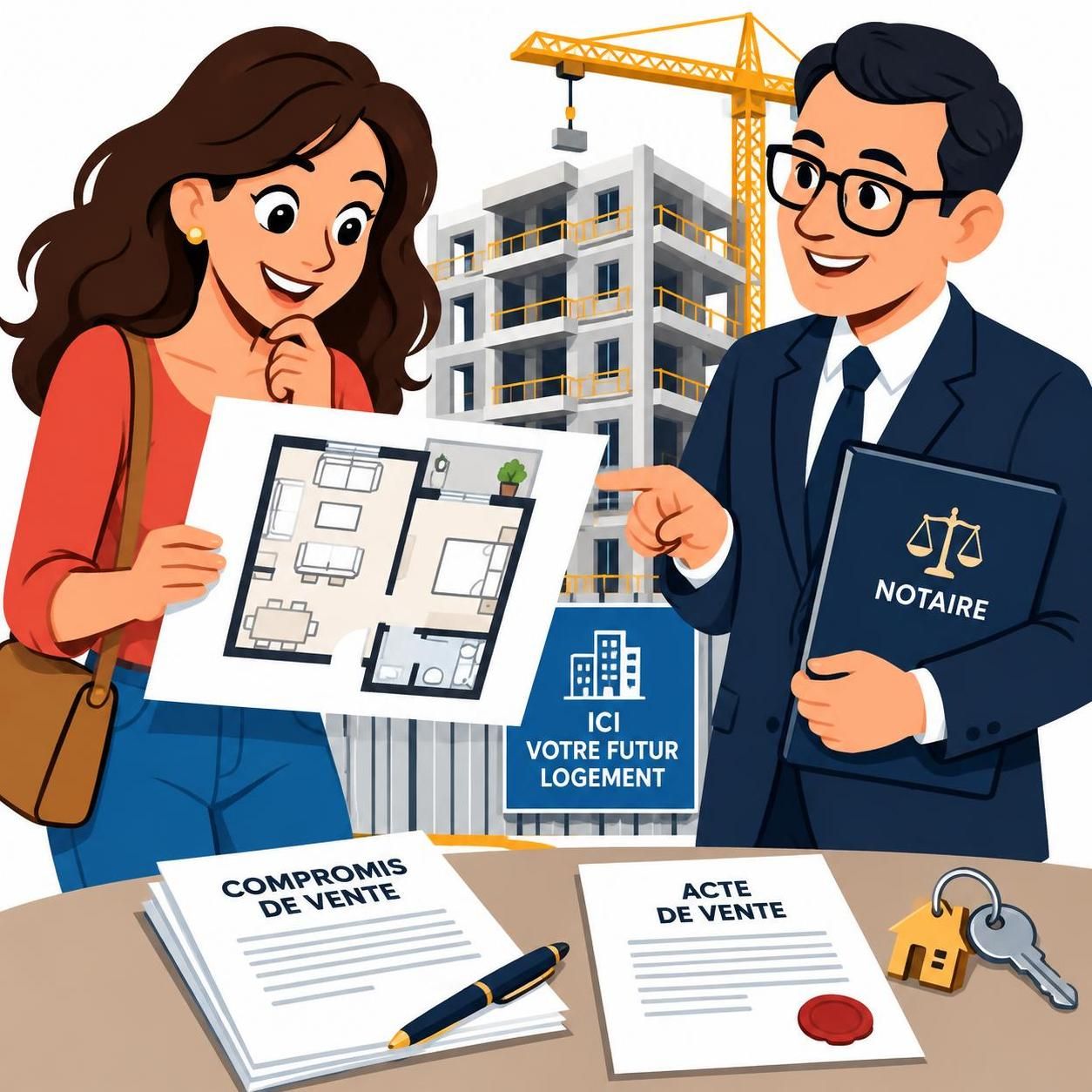 Acheter un appartement neuf : de la réservation à la remise des clés, toutes les étapes à connaître 2 découvrez les étapes pour acheter un appartement neuf, de la réservation à la remise des clés : contrat, financement, suivi des travaux et livraison.