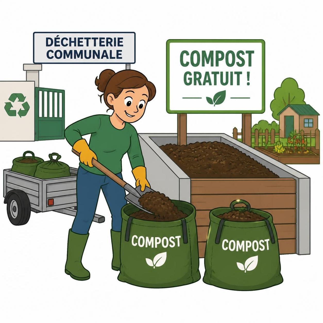 Astuce jardinage : dénichez du compost gratuit à deux pas de chez vous 2 découvrez comment trouver facilement du compost gratuit près de chez vous grâce à nos astuces jardinage pratiques et écologiques.