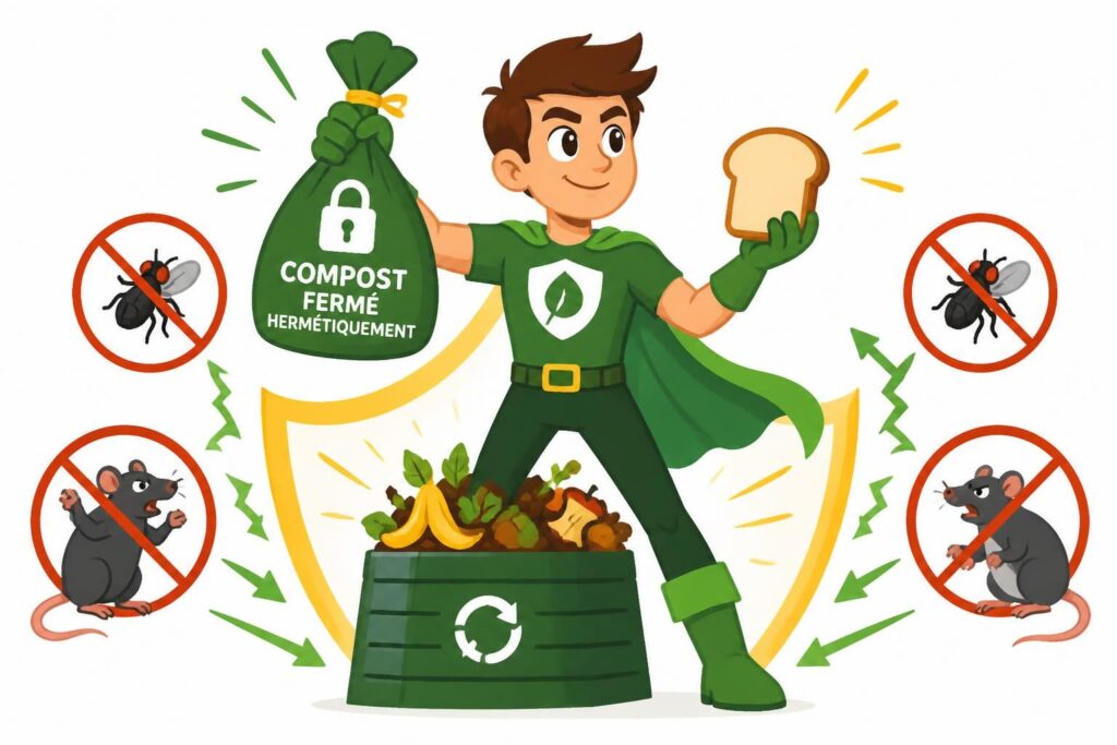 découvrez des astuces efficaces pour éviter d’attirer les nuisibles dans votre compost tout en utilisant les restes de pain. apprenez à compostez en toute sérénité et gardez un jardin sain.