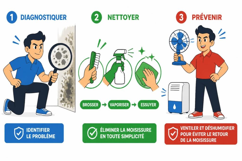découvrez comment diagnostiquer la moisissure sur les murs en plâtre, comprendre ses causes, apprendre les méthodes efficaces de nettoyage et obtenir des conseils pratiques pour prévenir son apparition.