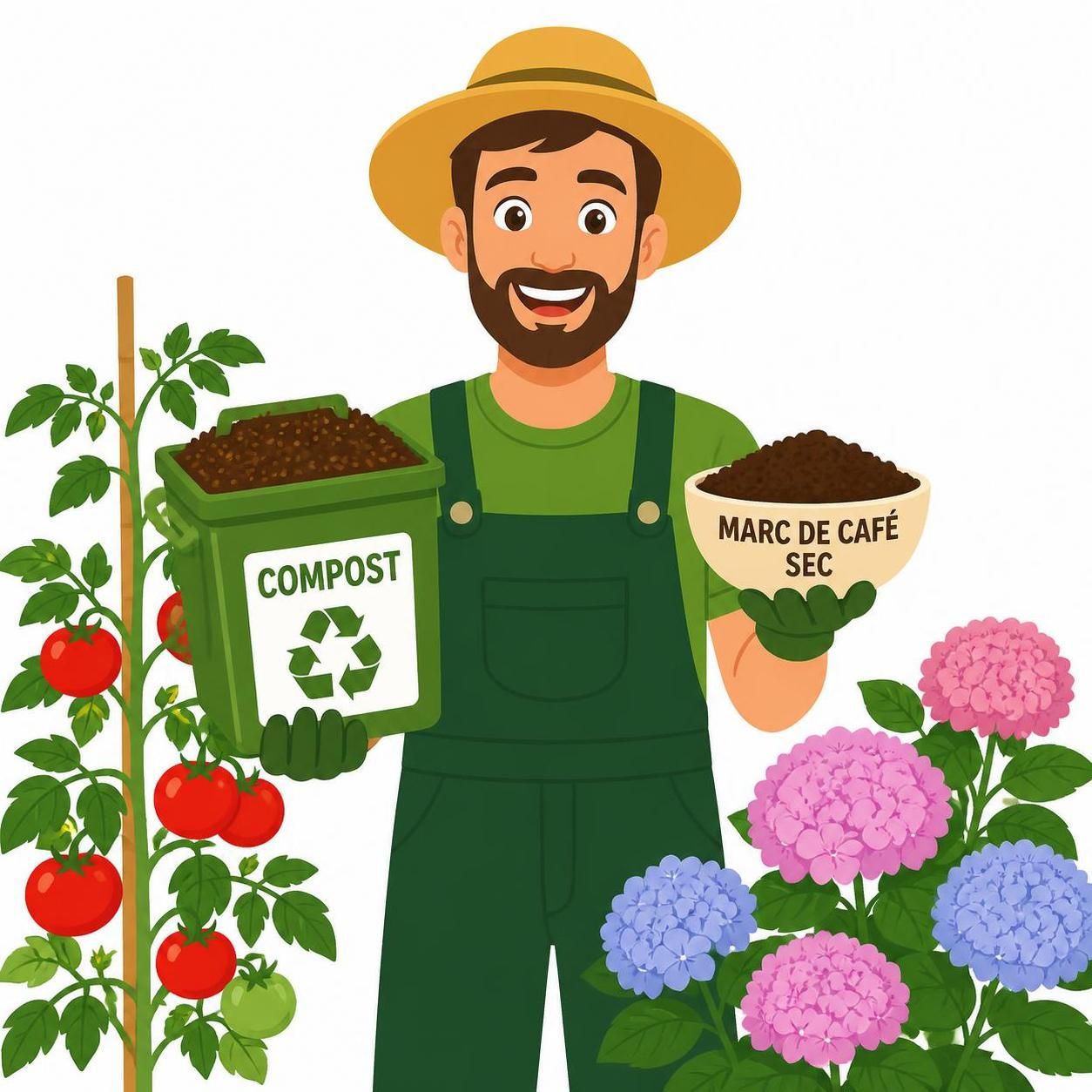 Jardinage Ă©co-responsable : quelles plantes apprĂ©cient le marc de cafĂ© et comment lâutiliser efficacement ? 2 dĂ©couvrez comment utiliser le marc de cafĂ© en jardinage Ă©co-responsable pour nourrir vos plantes. apprenez quelles plantes en bĂ©nĂ©ficient le plus et les mĂ©thodes efficaces pour l'appliquer.